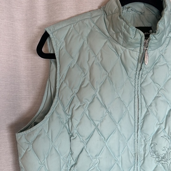 EDDIE BAUER GOOSE DOWN VEST SIZE(L) - Picture 4 of 7
